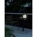 Nordlux Battery lamp JIM TO-GO with switch, with USB connection IP54, black dimmable