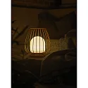 Nordlux Battery lamp JIM TO-GO with switch, with USB connection IP54, orange dimmable