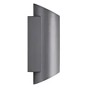 Nordlux Luminaria de pared para exteriores NICO ROUND 22 Arriba-Abajo, cilíndrico GU10 IP54, antracita regulable