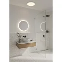 Nordlux Espejo con iluminación DOVINA 60 IP44, brillante, claro 