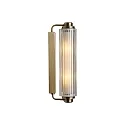 Nordlux Luminaria de pared NIMAL E14 IP44, latón regulable