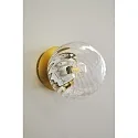 Nordlux Luminaria de pared CHISELL E14 IP20, claro, mate, latón 