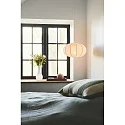Luminaria colgante AERON 40 E27 IP20, blanco mate regulable