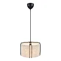 Nordlux Luminaria colgante CARDINE 35 E27 IP20, negro, blanco mate regulable