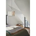Nordlux Luminaria colgante CARDINE 35 E27 IP20, negro, blanco mate regulable