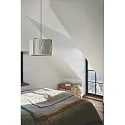 Nordlux Luminaria colgante CARDINE 35 E27 IP20, negro, blanco mate regulable