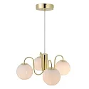 Nordlux Luminaria colgante FRANCA E14 IP20, brillante, latón, blanco regulable