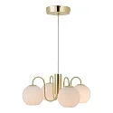 Nordlux Luminaria colgante FRANCA E14 IP20, brillante, latón, blanco regulable