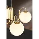 Nordlux Luminaria colgante FRANCA E14 IP20, brillante, latón, blanco regulable