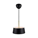Nordlux pendant luminaire CLASI 30 E14 IP20, black matt dimmable
