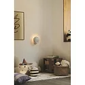 Nordlux wall luminaire KONCHI with switch, with lamp socket E14 IP20, white matt 