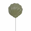 Nordlux Luminaria de pared KONCHI con interruptor, con portalámpara E14 IP20, verde, mate 