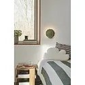 Nordlux Luminaria de pared KONCHI E14 IP20, verde, mate 