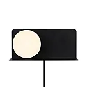 Nordlux Luminaria de pared LILIBETH E14 IP20, negro mate 