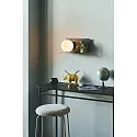 Nordlux Luminaria de pared LILIBETH E14 IP20, negro mate 