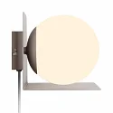 Luminaria de pared LILIBETH con interruptor, con estante, en forma de bala, con portalámpara E14 IP20, azul, mate 