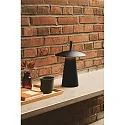 Nordlux Lámpara de mesa a pilas ARA TO-GO 2 IP54, negro regulable