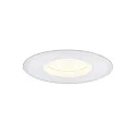 Nordlux downlight ROSALEE IP65/IP20, white dimmable