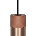 Nordlux pendant luminaire TILO 1 flame GU10 IP20, brass, burnished dimmable