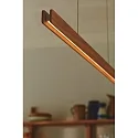 Nordlux Luminaria colgante ILGAS IP20, marrón regulable