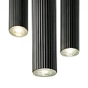 Nordlux Luminaria colgante VICO de 3 llamas GU10 IP20, negro regulable