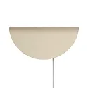 Luminaria de pared MODEL E14 IP20, beige 