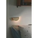 Luminaria de pared MODEL E14 IP20, beige 