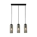 Nordlux Luminaria colgante MIELLA de 3 llamas E27 IP20, color humo regulable