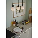 Nordlux Luminaria colgante MILFORD MINI de 3 llamas E14 IP20, negro regulable