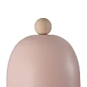 Nordlux wall luminaire GASTON adjustable, with lamp socket E27 IP20, wood, dusty pink 