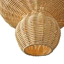 Nordlux Luminaria colgante ALLIE E27 IP20, marrón regulable