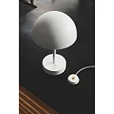 Nordlux battery table lamp ELLEN TO-GO without charger, with IP charging station IP44, mat, white dimmable