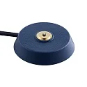 Nordlux battery table lamp ELLEN TO-GO without charger, with IP charging station IP44, blue, mat dimmable