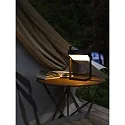 Nordlux Lámpara de mesa a pilas SAULIO IP44, negro regulable