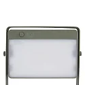 Nordlux Lámpara de mesa a pilas SAULIO IP44, verde oliva regulable