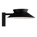 Nordlux Lámpara solar de pared JUSTINA con sensor IP44, negro 