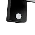 Nordlux Lámpara solar de pared JUSTINA con sensor IP44, negro 