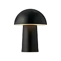 design for the people by Nordlux Lámpara de mesa a pilas FAYE IP20, negro regulable