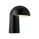 design for the people by Nordlux Lámpara de mesa a pilas FAYE IP20, negro regulable