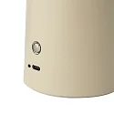 design for the people by Nordlux Lámpara de mesa a pilas FAYE IP20, beige regulable