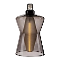 Filamento de alumbrado decorativo DECO CONE 15 claro E27 4,1W 320lm 2700K 360° CRI 80 regulable claro, color humo regulable