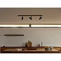 Nordlux Foco monofásico JEROME LINK juego de 3 GU10 IP20, negro regulable