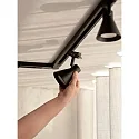 Nordlux 1-phase spot EIK LINK set of 3 GU10 IP20, black dimmable