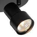 Nordlux Luminaria de techo BOSTON de 3 llamas GU10 IP20, negro regulable