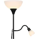 Nordlux Luminaria de pedestal LAURIA  E27, E14 IP20, negro 