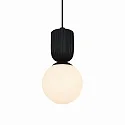 Nordlux Luminaria colgante SADIE E14 IP20, negro regulable