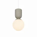 Nordlux pendant luminaire SADIE E14 IP20, beige dimmable