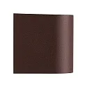 Nordlux outdoor wall luminaire DION SINGLE GU10 IP44, rust dimmable