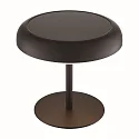 Lámpara solar de mesa ELMER SOLAR IP44, negro regulable