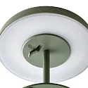 Nordlux Lámpara solar de mesa ELMER SOLAR IP44, verde regulable